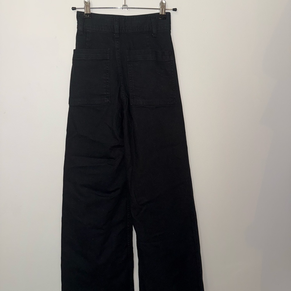 Zara Black Flare & Wide Leg Jeans
